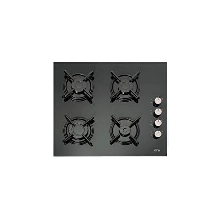 Çetintaş Airfrey 5234 E - 848 CAT - D 55231 Siyah Cam Ankastre Set