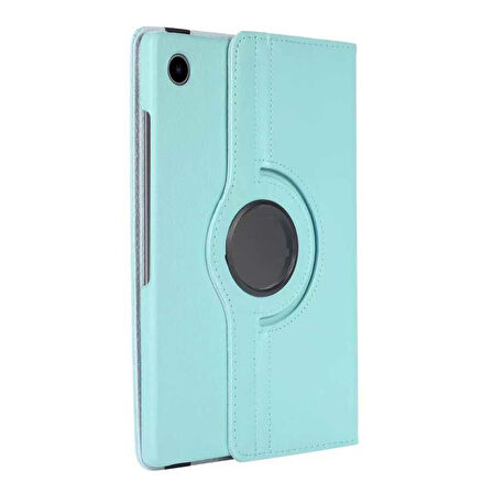 Smcase Samsung Galaxy Tab A8 10.5 SM X200 2021 Kılıf 360 Dönebilen Koruma Kapaklı Standlı dn2