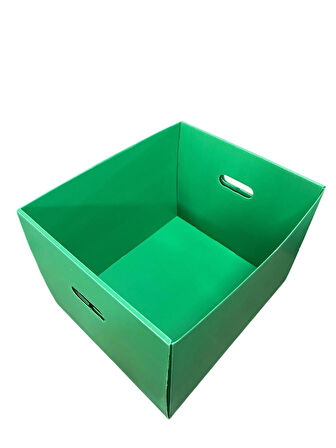 Dirilim Plastik Arşiv Kutusu 42x35x30H Arşiv Klasörü Plastik Oluklu