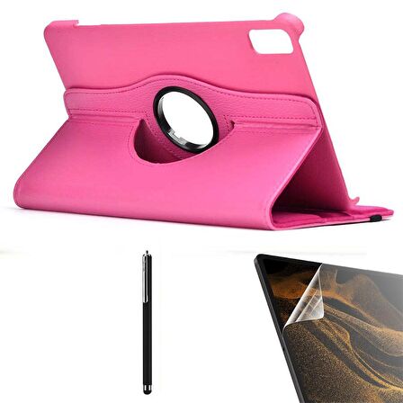 Smcase Huawei MatePad 10.4 Kılıf 360 Dönebilen Koruma Kapaklı Standlı dn22  Nano  Kalem