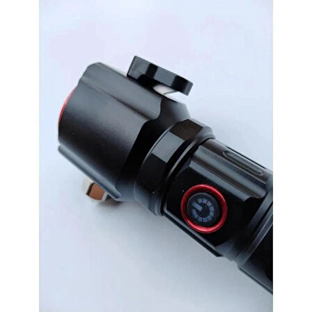 GoldSilver Gs-3400 TG Ledli Usb Şarj İle Çok Fonksiyonlu Yüksek Güç Led El Feneri