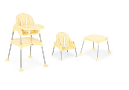 Babydoor Breeze Çok Amaçlı Mama Sandalyesi Sarı 