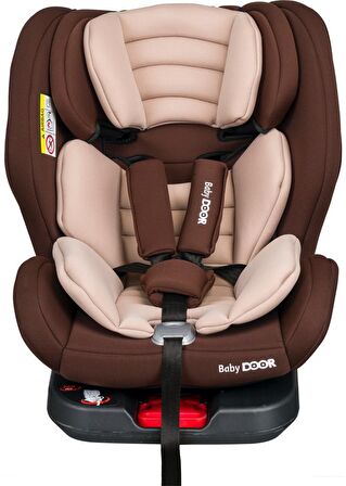 BabyDoor AirLife 360° Dönebilen Isofixli 0 - 36 kg Oto Koltuğu Bej