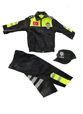 Montlu Polis Takımı Trafik Sarı