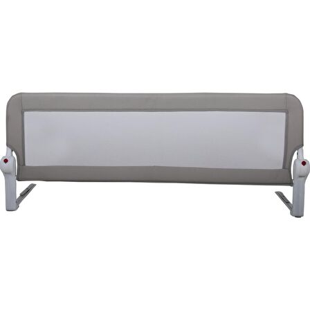BabyDoor Bebek Güvenlik Yatak Bariyeri 120 cm Gri Katlanabilir