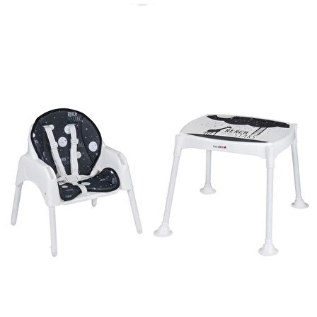 BabyDoor & Mama Star Çalışma Masalı Pedli Mama Sandalyesi 3 in 1