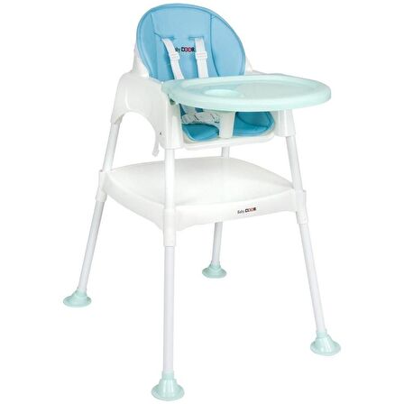 Babydoor Sugar Çok Amaçlı Mama Sandalyesi Turkuaz 