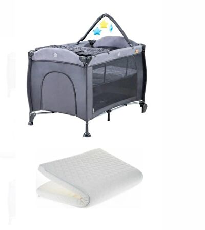Baby2go 2052 Sallanır Gri Park Beşik
