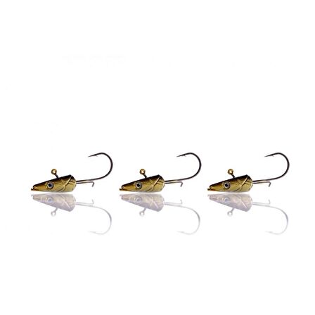 Pandora Sandeel Jig Head 14gr - Black/Gold