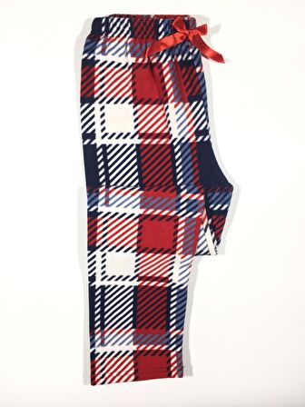 Cepsiz Kışlık Polar Kadın Pijama Altı