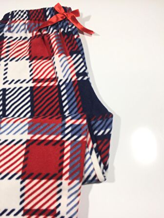 Cepsiz Kışlık Polar Kadın Pijama Altı