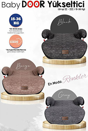 Babydoor Motto 15-36 KG Yükseltici Oto Koltuğu Ultra Comfort Yükseltici