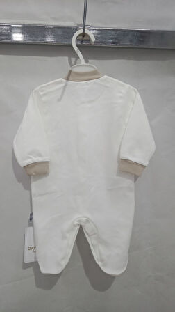 uğurböceğiçocuk Meyveli Penye Bebek Patikli Tulum 2412