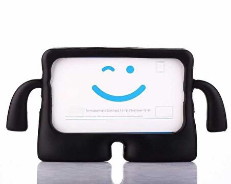 Smcase Apple iPad Pro 11 2020 2.Nesil Kılıf Tutacaklı Çocuklar İçin Silikon ib1