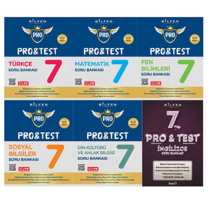 7.Sınıf Pro&Test Soru Bankası SET MAARİF MODEL 2027 YENİ