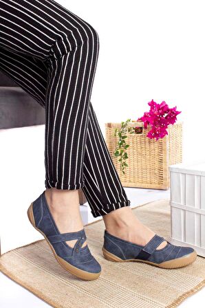 Ortopedik Pet  Lacivert Kadın Ayakkabı