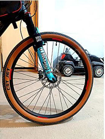 BİKE SKY CST Jet 27.5X2.10 Dış Lastik Seti 2iç + 2dış C1820 Amber Yanak