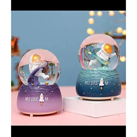 Astronot Kar Küresi Orta Boy Wy20k23