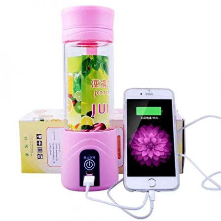 Juice Cup Ng-01 Taşınabilir Ve Şarj Edilebilir Meyve Suyu Blender (4915)