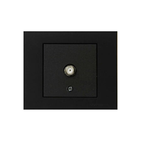 Ovivo Grano Siyah Uydu Tv Priz