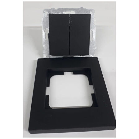 Ovivo Grano Siyah Komitatör Priz