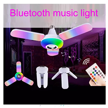 Flash Point 40 Watt Bluetooth 4+1 Musıc Magıc Led Ampul (4915)