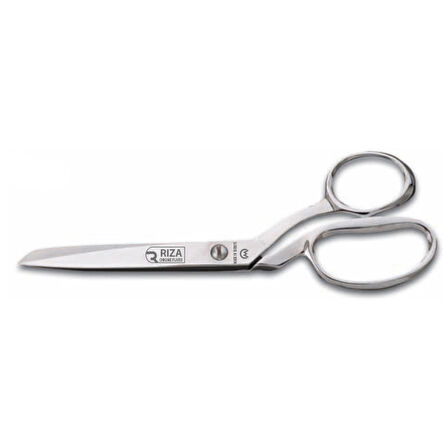 Rıza M-a3157-7 Tekstil / Yatık Regula Makası No: 7 İnç / 17,78 Cm - Nikel Kaplama