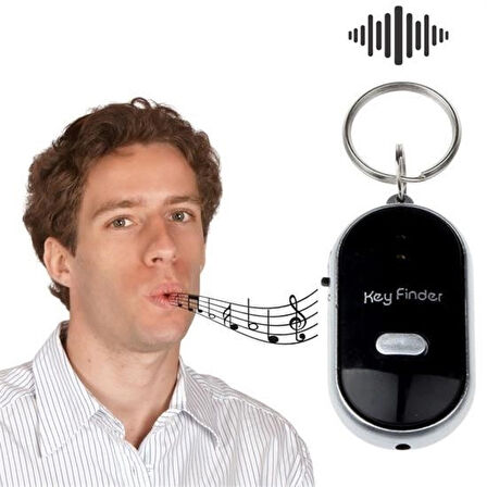 Buffer® Anahtar Bulucu Anahtarlık Sese Duyarlı Işıklı Anahtarlık Aparat