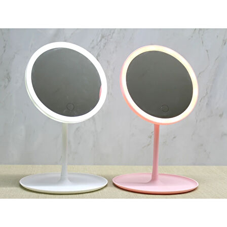 Yuvarlak Ledli Makyaj Aynası Alk4909