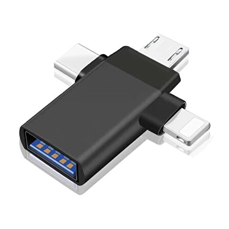 Zr172 Siyah T Otg Çoğaltıcı Aparat