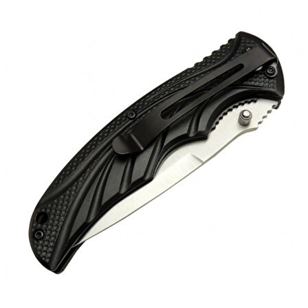 Handsome 451 Gri Kamp Çakı 21cm - Yarı Otomatik