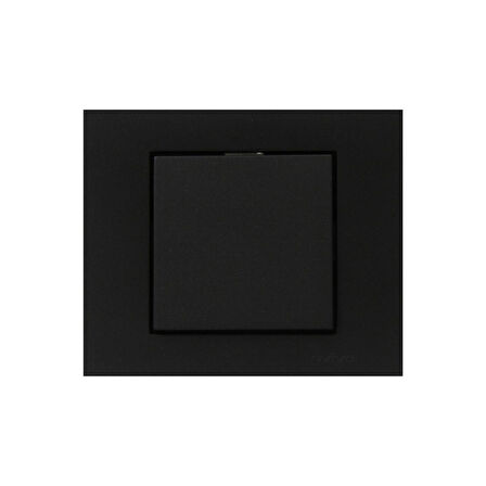 Ovivo Grano Siyah Anahtar Çerçeve Dahil