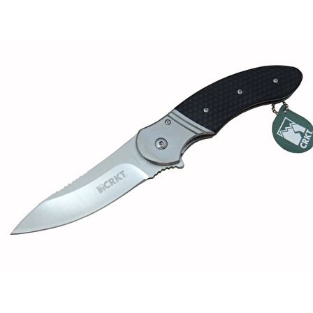 Crkt Hotenanny K 300 Kxp Kamp Çakı 23 Cm - Kaymaz Sap, Otomatik, Kılıflı