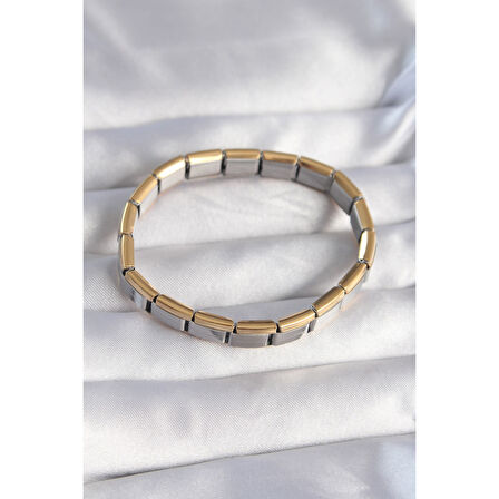 316L Çelik Çift Renk Yazılı Nomination Bileklik