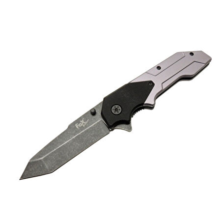 Fox A9 Gri Tanto Kamp Çakı 21cm- Yarı Otomatik