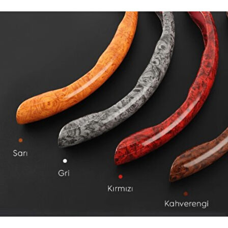 Ahşap Tasarımlı Direksiyon Simidi Koruma Kılıfı 2 Li (4915)