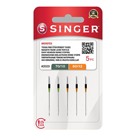 Mikrotex İğnesi Karışık (3x10, 2x12 No.)