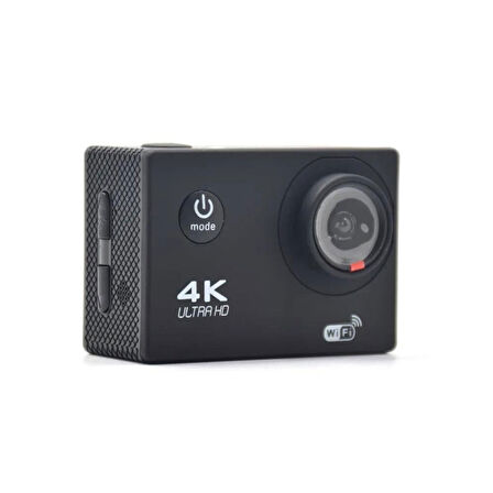 4k Ultra Hd Wifi Su Geçirmez Aksiyon Kamerası Siyah Ac-01