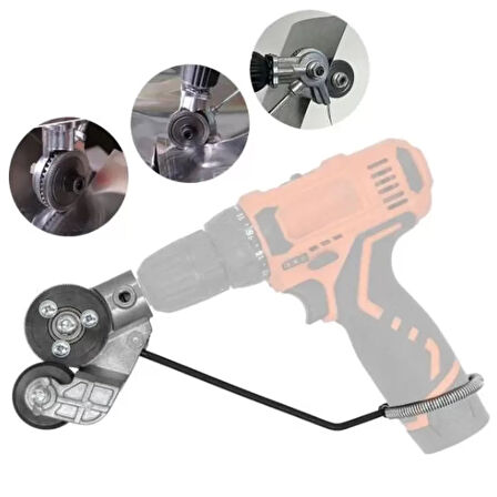 Şarjlı Matkaplar İçin Metal Plaka Ve Sac Kesme Aparatı (4915)