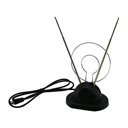 Karasal - Klasik  Tv Üstü Anten  Vhf - Uhf  Indoor Antenna (4915)