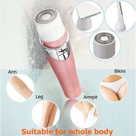 Tüm Cilt Tipleri Için 3 Başlıklı Refreshing Skin 3 In 1 Epilasyon Aleti Cilt Yenileme Cihazı (4915)