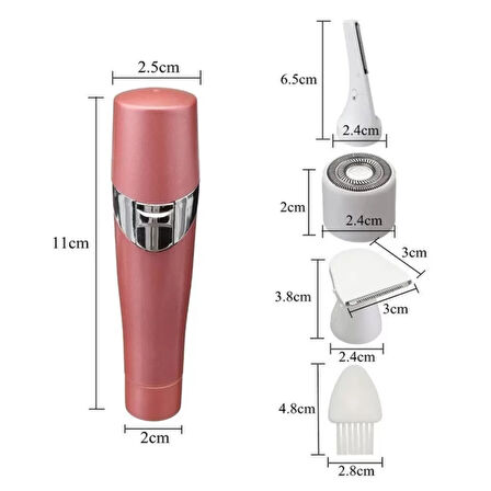 Tüm Cilt Tipleri Için 3 Başlıklı Refreshing Skin 3 In 1 Epilasyon Aleti Cilt Yenileme Cihazı (4915)