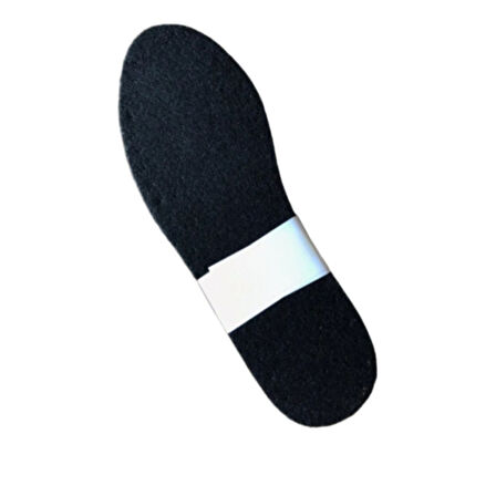 Tabanlık Keçe Siyah Renk 33-34 Numara