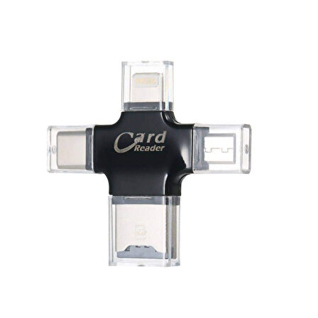 Zr670 Card Reader 4 İn 1 Otg