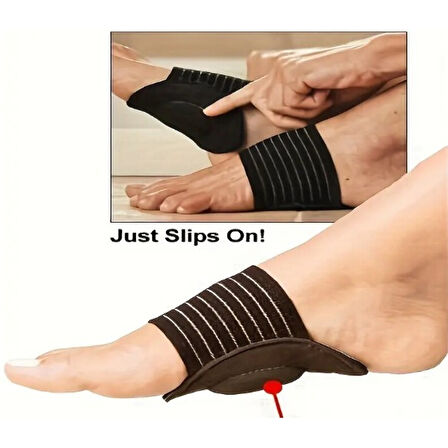 Strutz Ayak Boşluğu Destek Pedi Esnek Çift (4915)