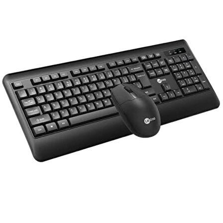 Lenovo Leco-kw202 Kablosuz Klavye Mouse Set Siyah