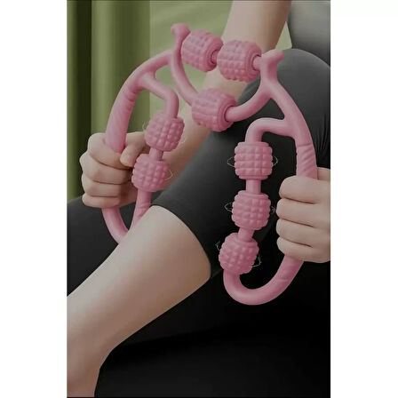 9 Tekerlekli Yoga Fitness Silindiri (roller) (4915)
