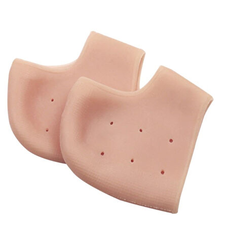 Silikon Topuk Çorabı Ten Rengi (4915)