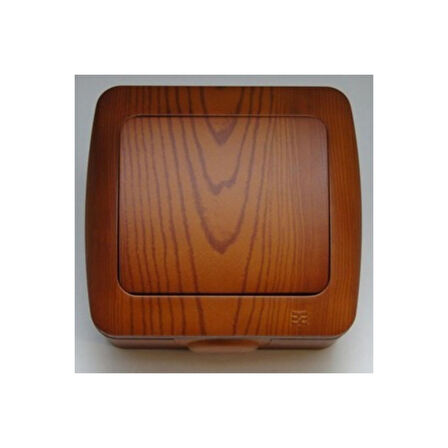 5 Adet Sıva Üstü Kiraz Ahşap Renkli Anahtar Elbi / Alsu