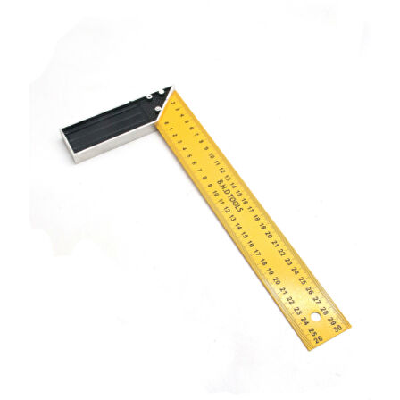 250mm Turuncu Sarı Masa Gönyesi (4915)